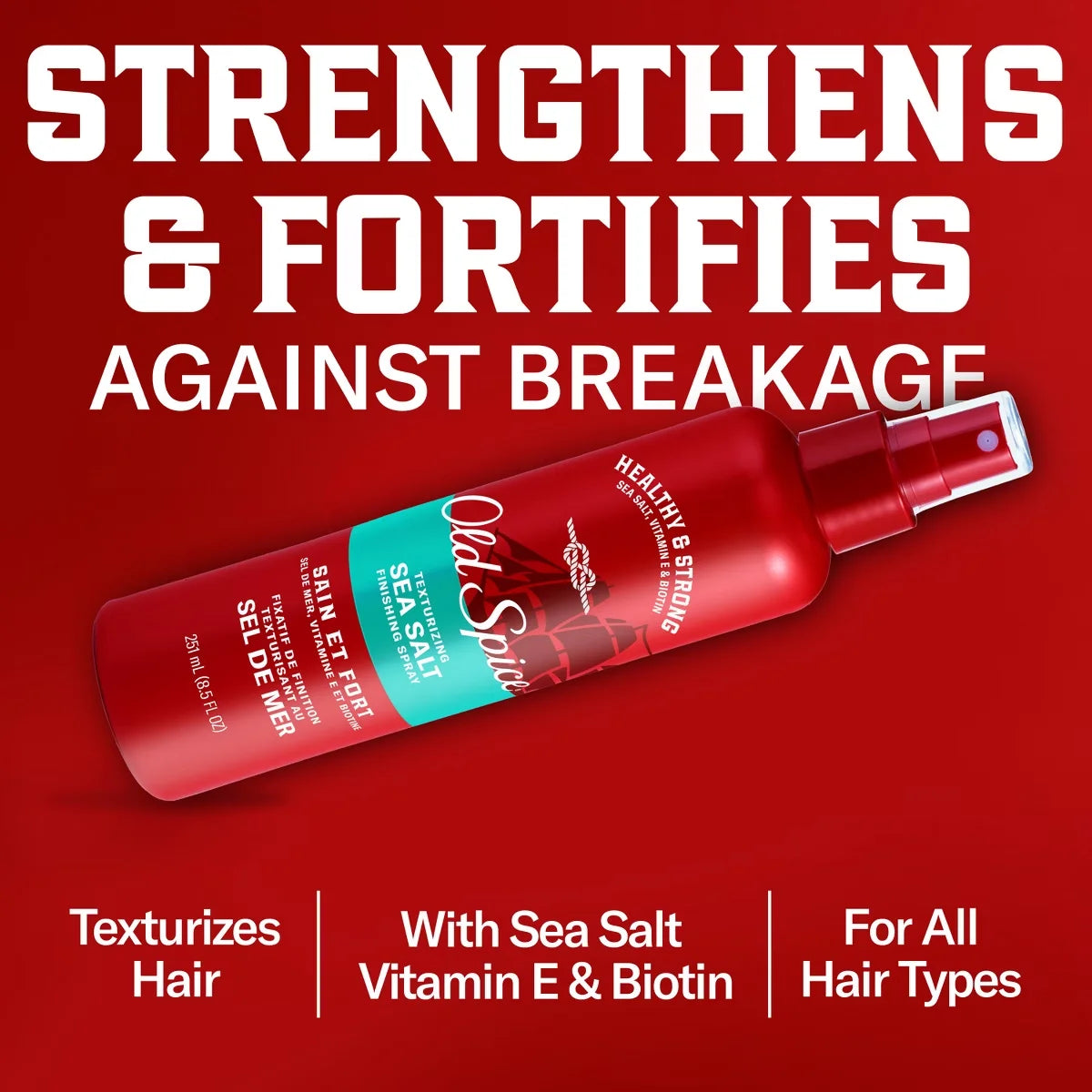 Old Spice Styling Sea Salt Texturizing Spray - 8.5 fl oz