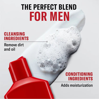 Old Spice Wavy Curly Shampoo with Aloe & Avocado Oil for Men - 13.5 fl oz