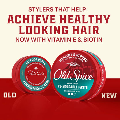 Old Spice Healthy & Strong Lightweight Hair Pomade Cream - 2.22oz